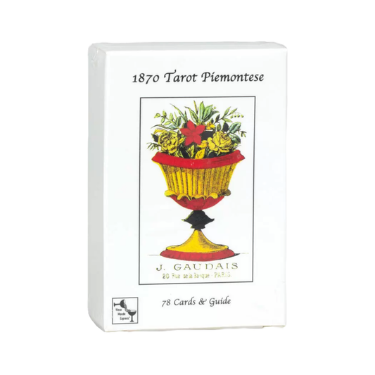 1870 Tarot Piemontese & Guide ☆ Italian Tarocchi