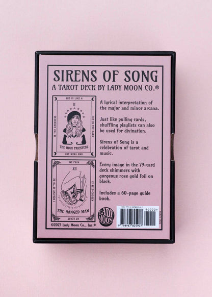 Sirens of Song Tarot Deck (Rose Gold)