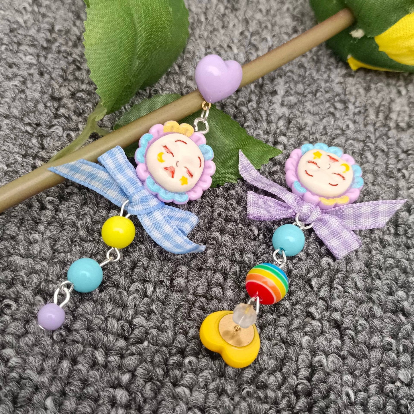 Baby Clown Earrings