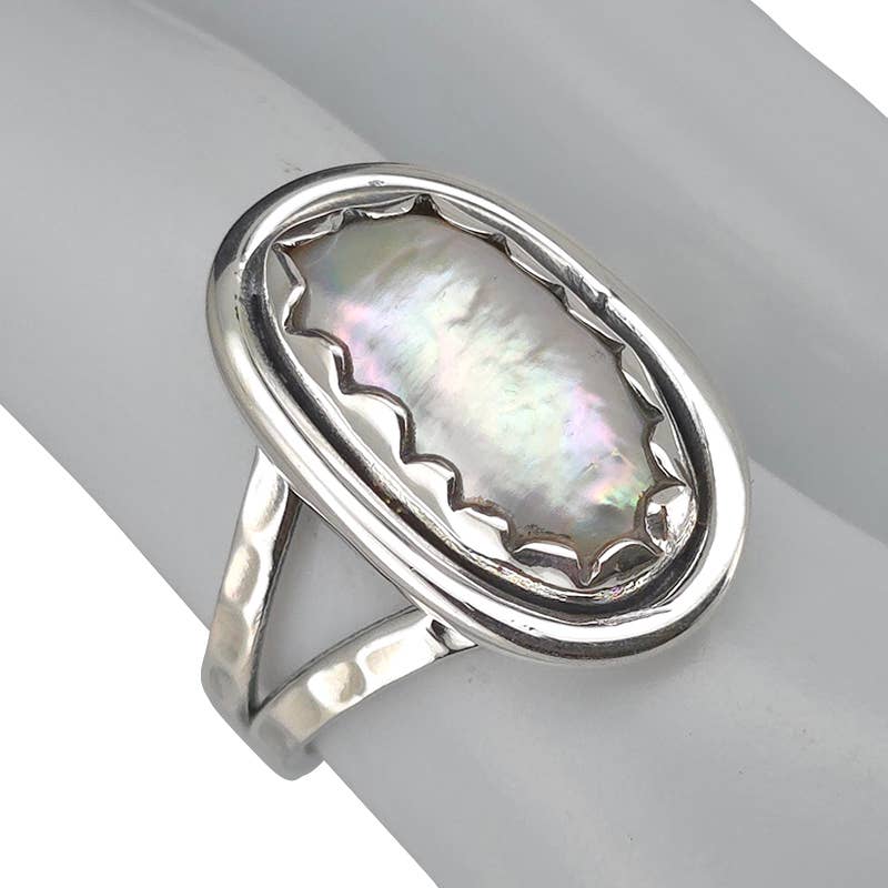 Pearl Sterling Silver Ring