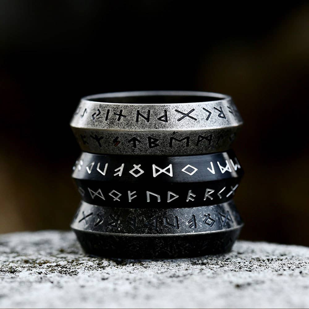 Rune Geometric Ring