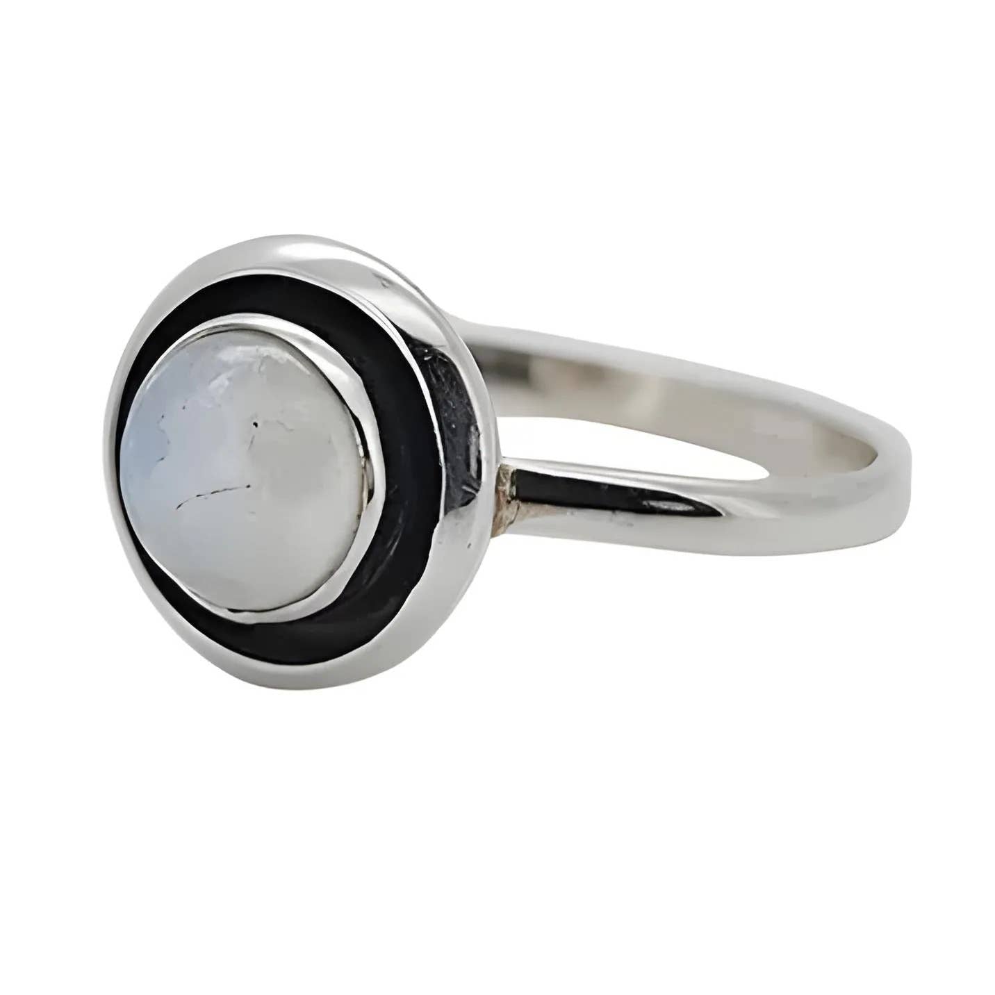 Moonstone Sterling Silver Ring