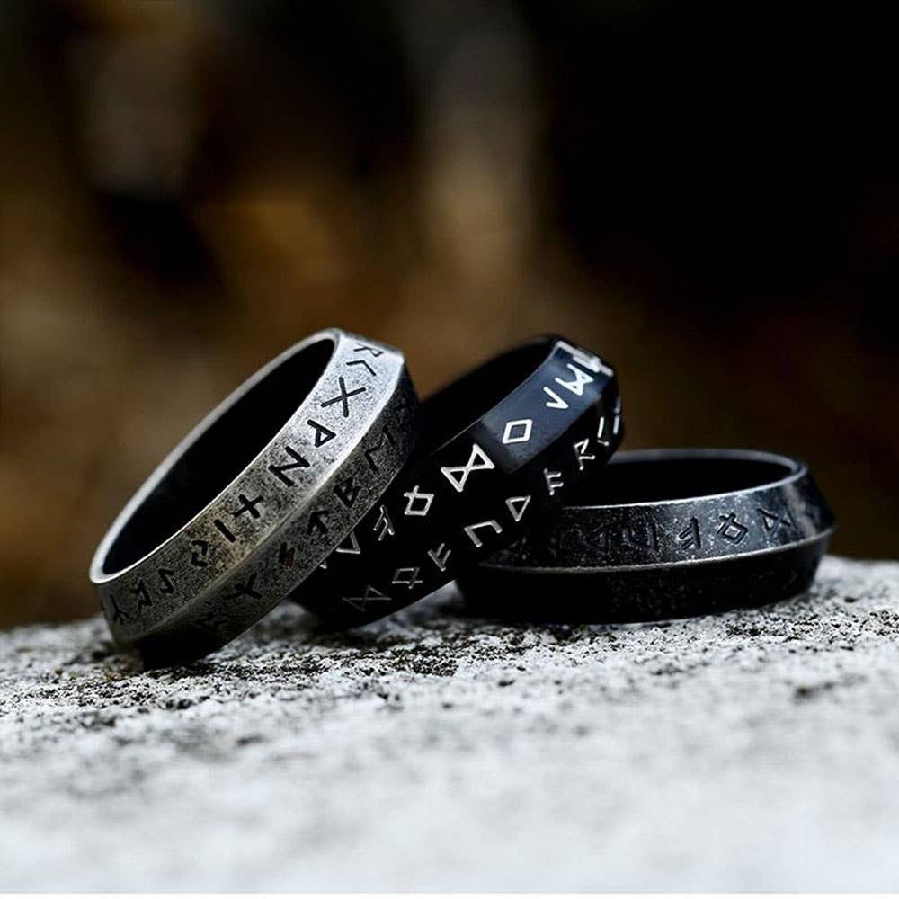 Rune Geometric Ring
