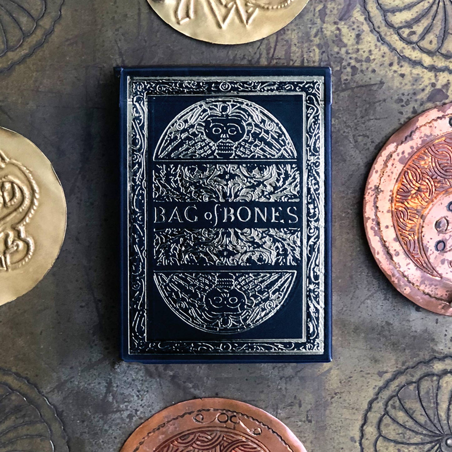Bag of Bones Playing Cards - Premium Silver Edition