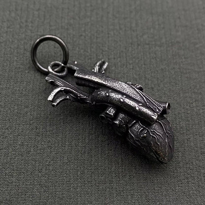 Stainless Steel Heart Pendant on Chain