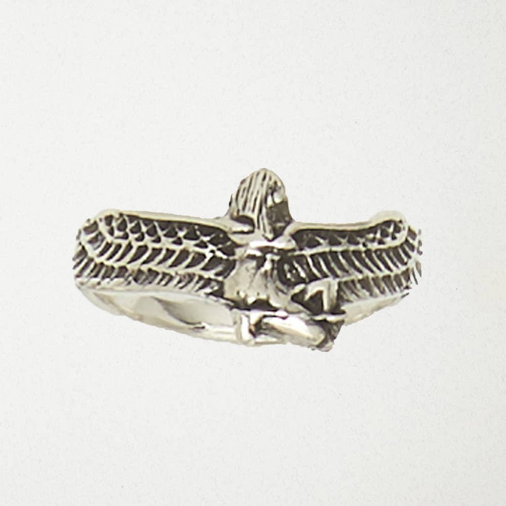 Pewter Isis Ring