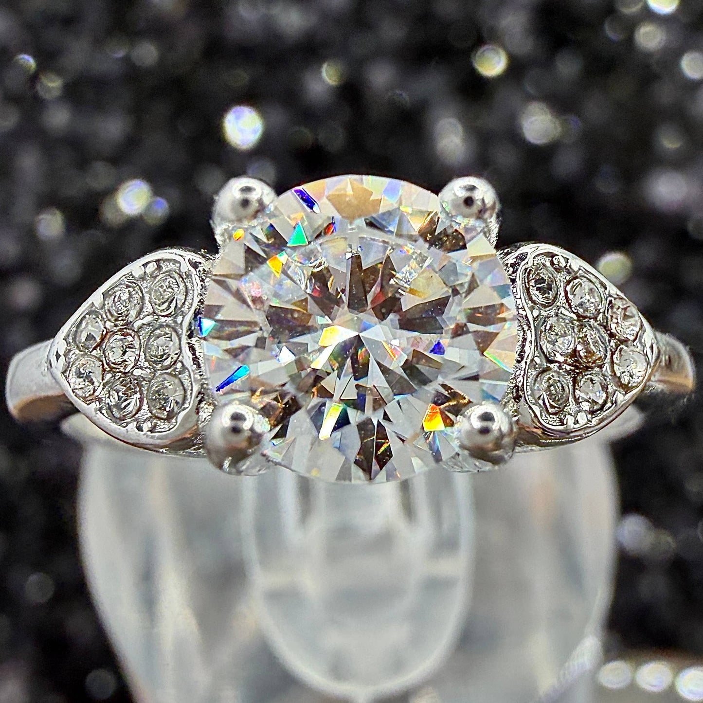 Herkimer Diamond (Lab Grown) - Hypoallergenic Stainless Steel
