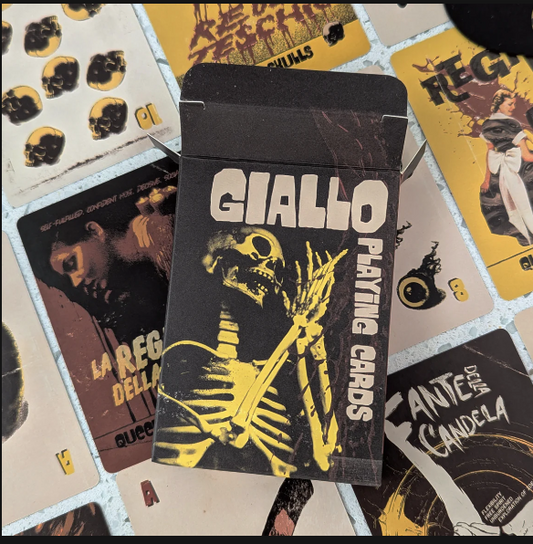 Giallo Playing Cards