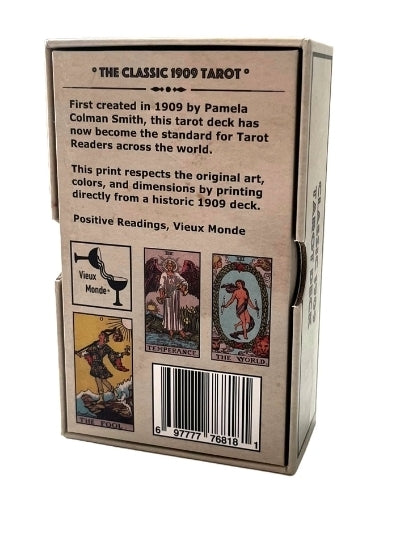 Classic 1909 Tarot Deck ☆ Includes 88 Page Guide