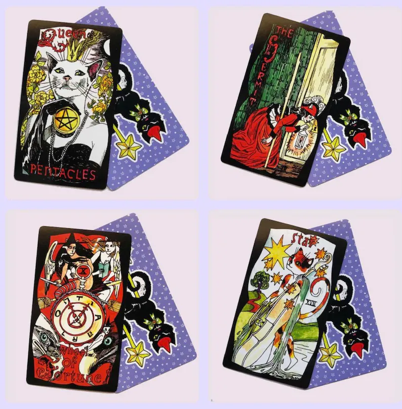 Dame Darcy Witchy Cat Tarot Tuck Box Edition