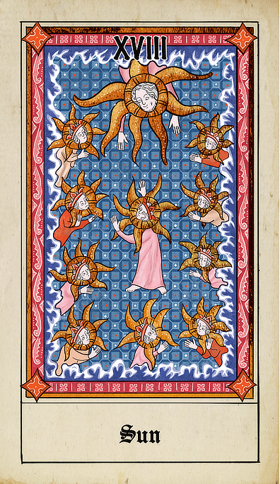 Medieval Marginalia * Historical Reproduction Tarot Deck