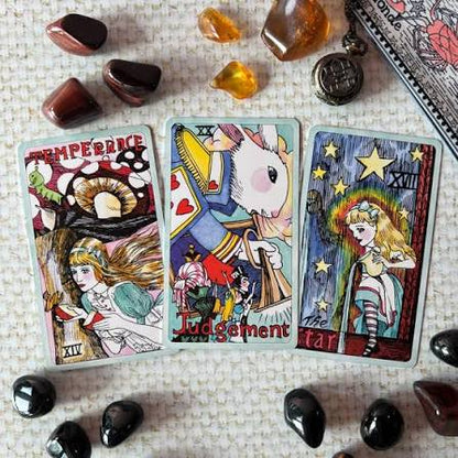 Dame Darcy Queen Alice Tarot Silver Edition