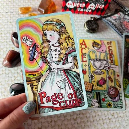 Dame Darcy Queen Alice Tarot Silver Edition