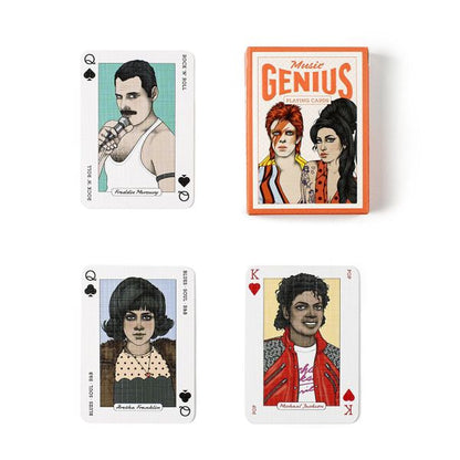 Genius Music Playing Cards