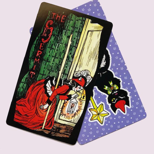 Dame Darcy Witchy Cat Tarot Tuck Box Edition