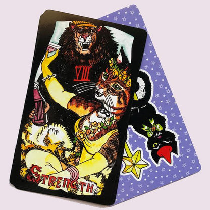 Dame Darcy Witchy Cat Tarot Tuck Box Edition