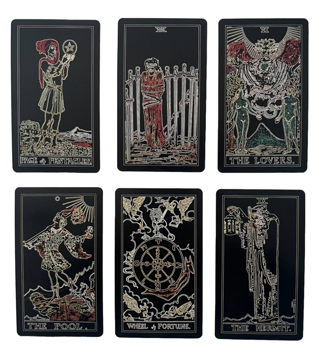 Rider Waite Smith Tarot Deck & Guide | Luminous Edition