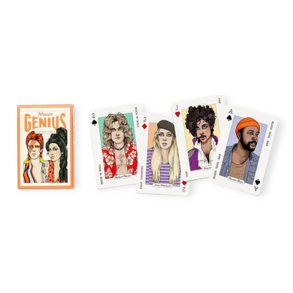 Genius Music Playing Cards