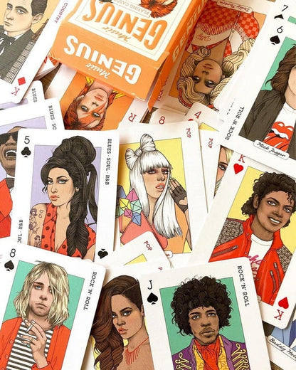 Genius Music Playing Cards