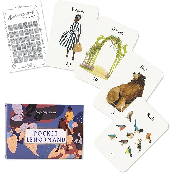Pocket Lenormand: Simple Daily Divination ◇ 40 Mini Cards