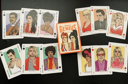 Genius Music Playing Cards