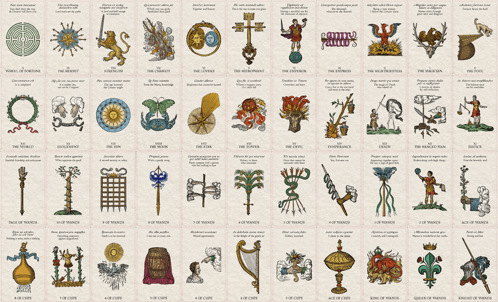 Tarot Emblemata: 83 Cards & 192-Page Guidebook