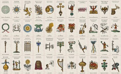 Tarot Emblemata: 83 Cards & 192-Page Guidebook