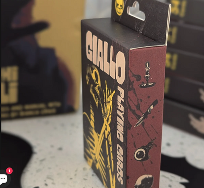 Giallo Playing Cards